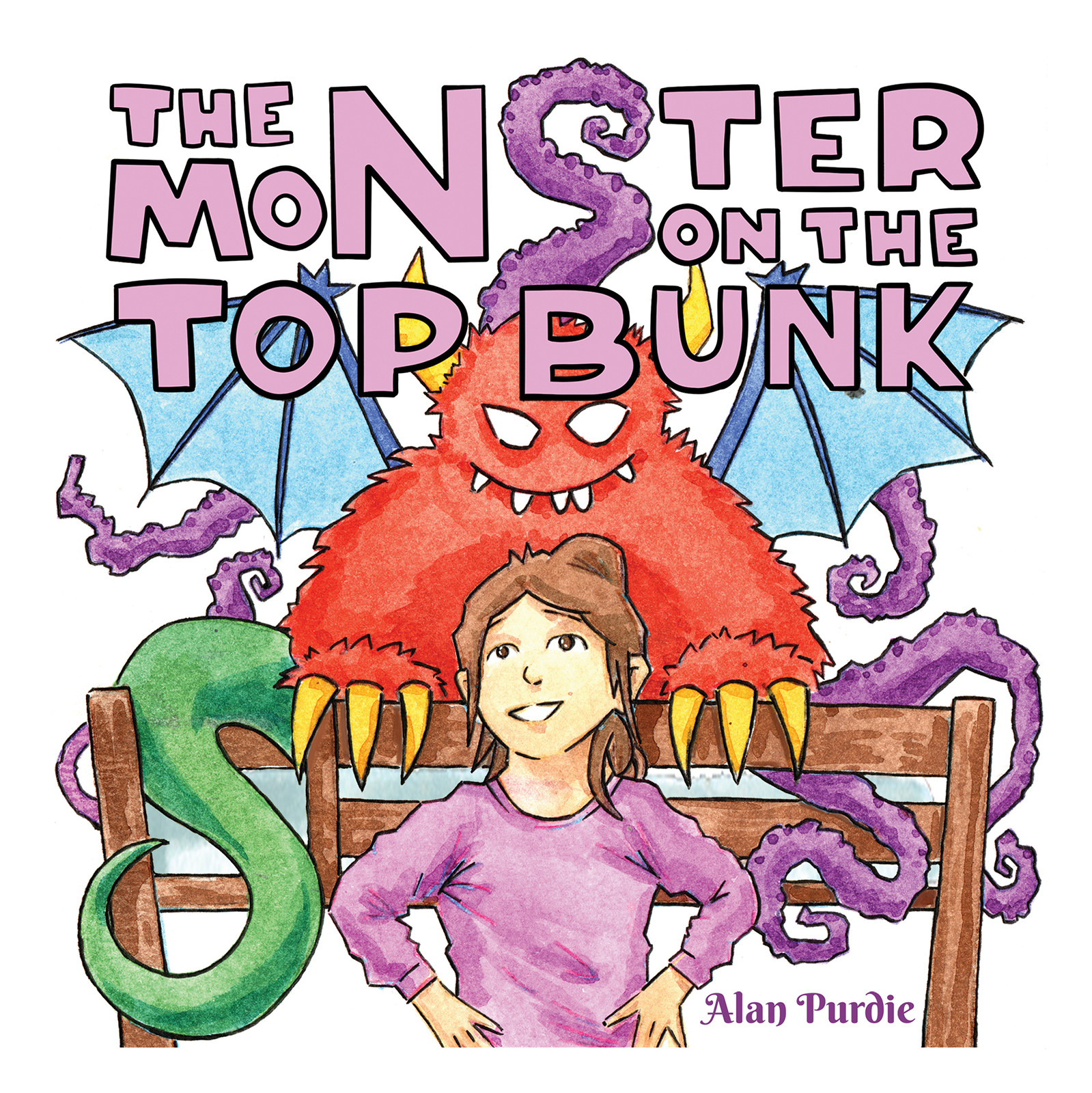 The Monster on the Top Bunk-bookcover