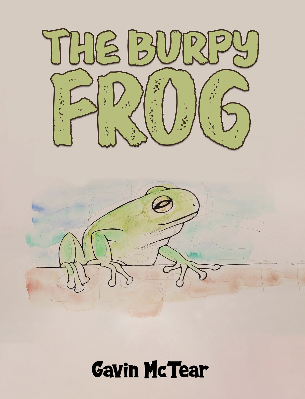 The Burpy Frog-bookcover