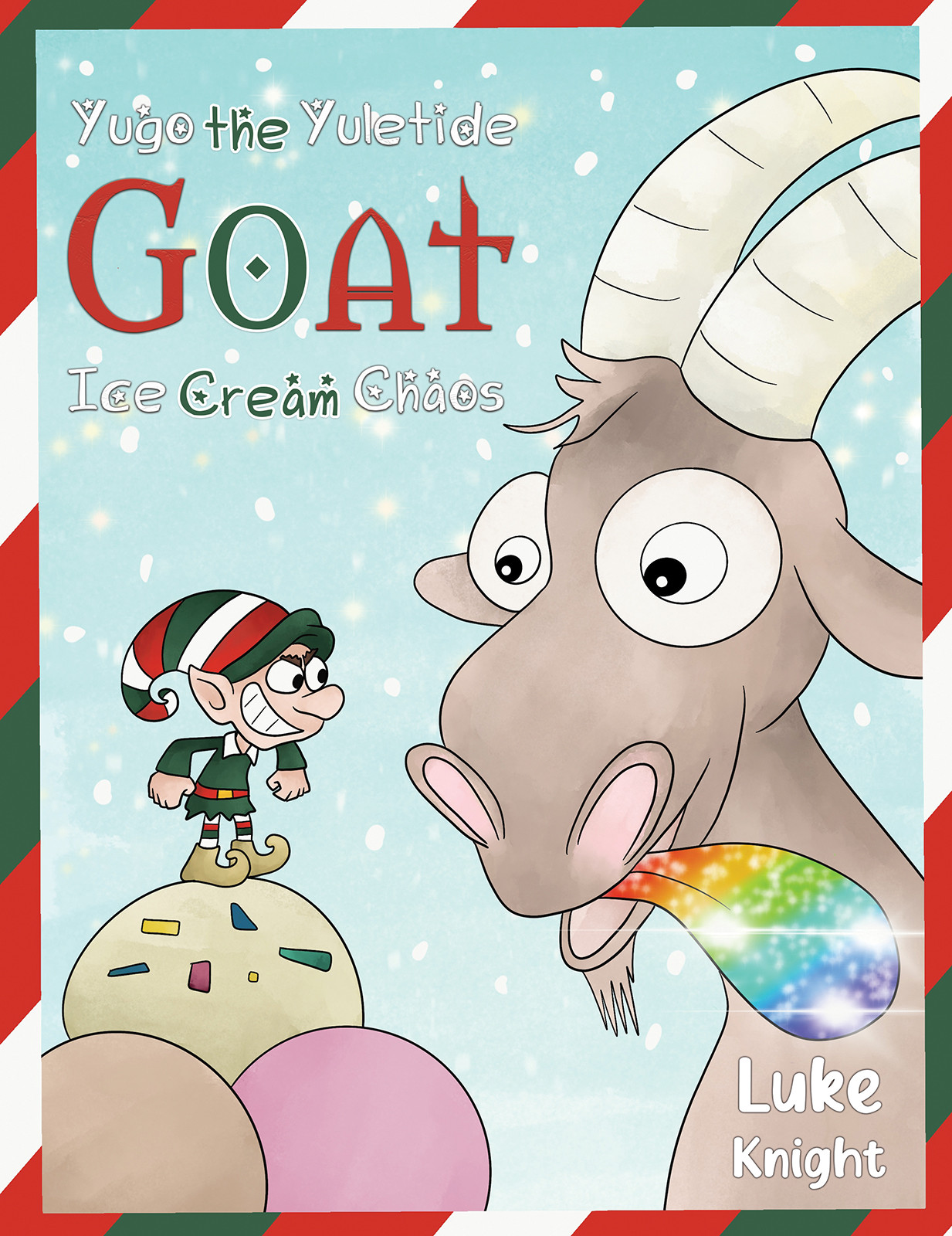 Yugo the Yuletide Goat - Ice Cream Chaos-bookcover