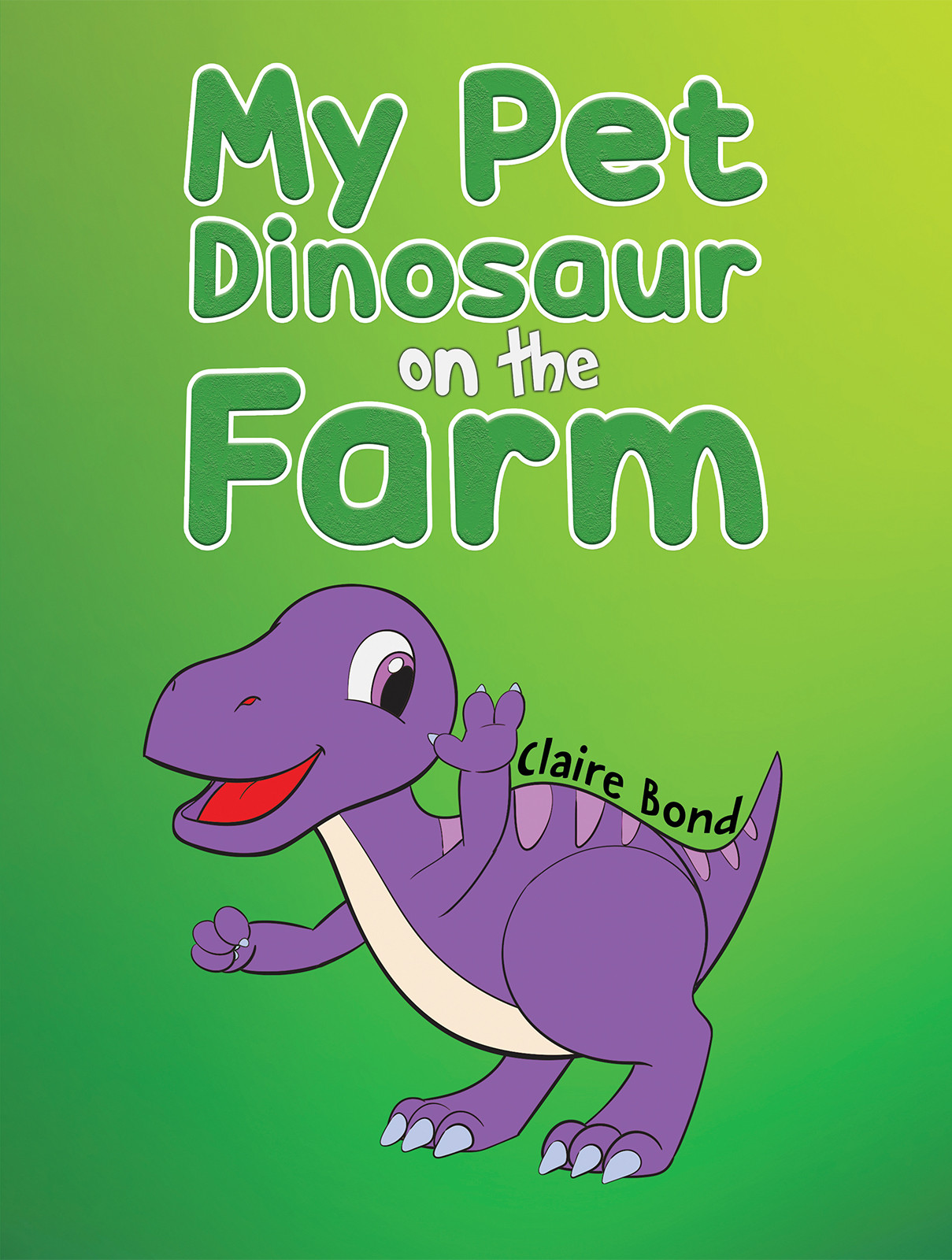 My Pet Dinosaur on the Farm-bookcover