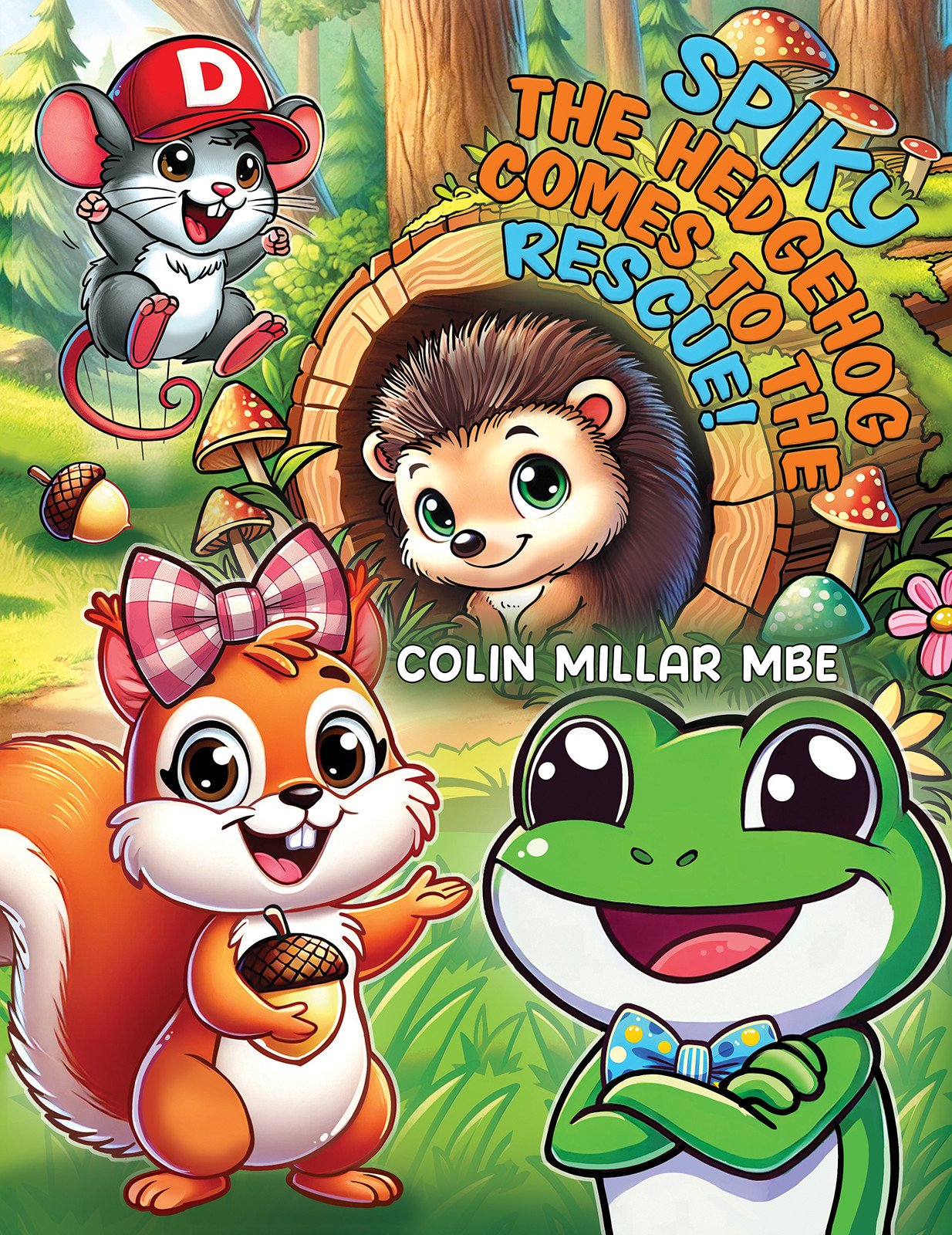 Spiky the Hedgehog Comes to the Rescue!-bookcover