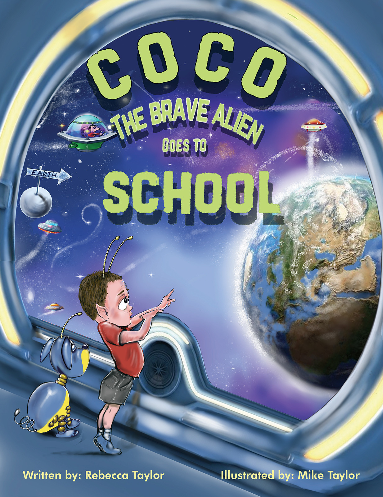 Coco the Brave Alien Goes to School