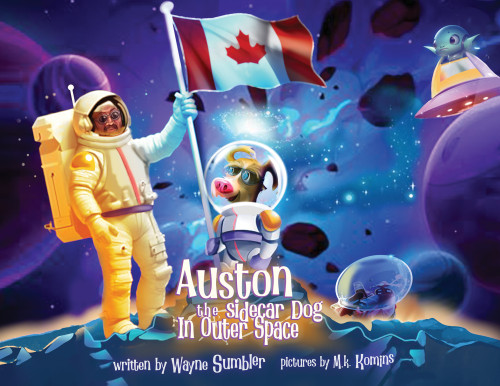 Auston the Sidecar Dog in Outer Space-bookcover