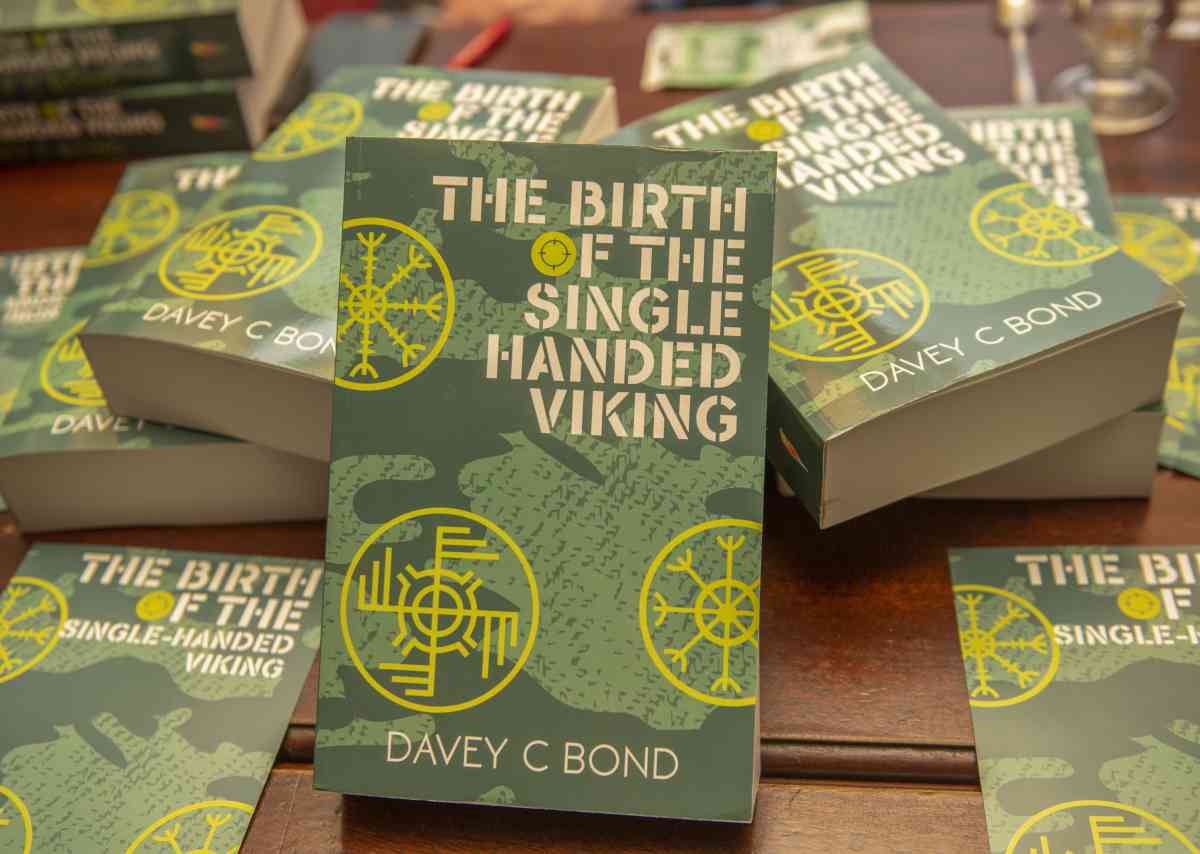 The-birth-of-the-single-handed_viking-Davey-C-Bond-book-signing-austin-macauley-publishers