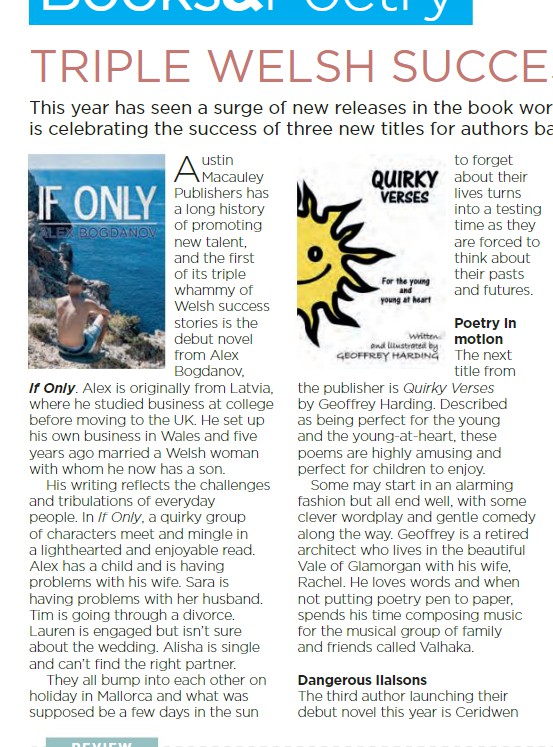 ‘Quirky Verses’ Reviewed by Shire Magazine